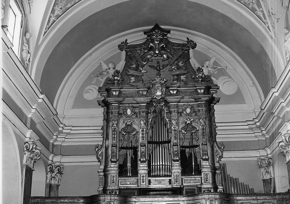 cassa d'organo, opera isolata - bottega Italia centrale (sec. XVIII)