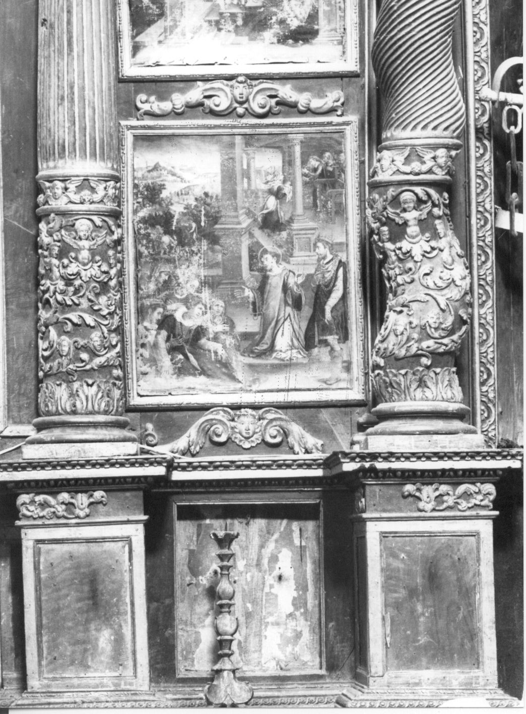 storie della vita di San Leonardo, storie della vita di San Leonardo (dipinto, opera isolata) - ambito Italia centrale (sec. XVII)