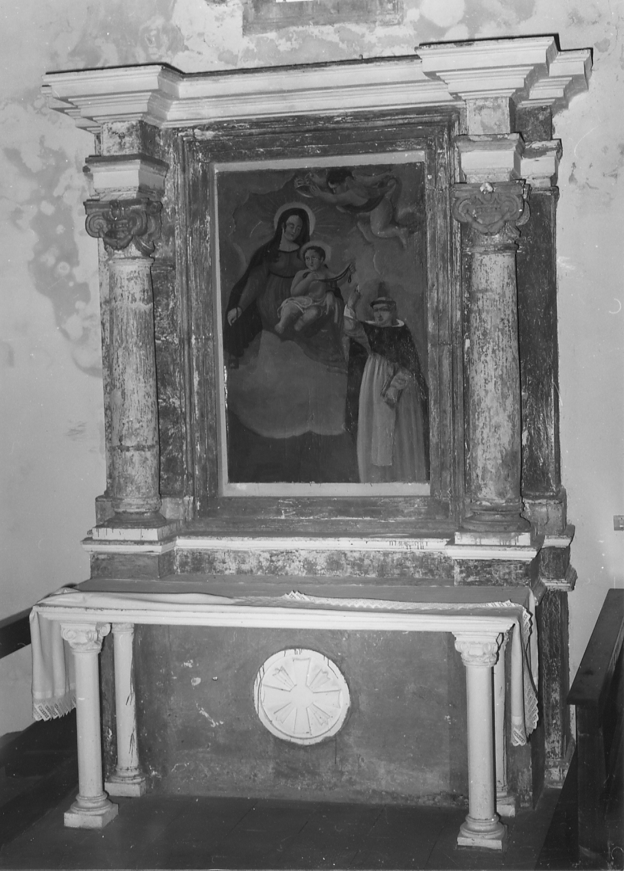 altare, opera isolata - bottega Italia centrale (seconda metà sec. XVII)