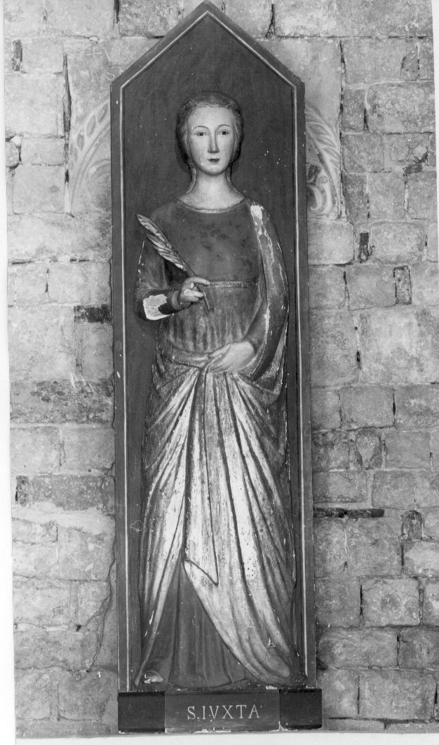 Santa Giusta (statua) - ambito abruzzese (sec. XVI)