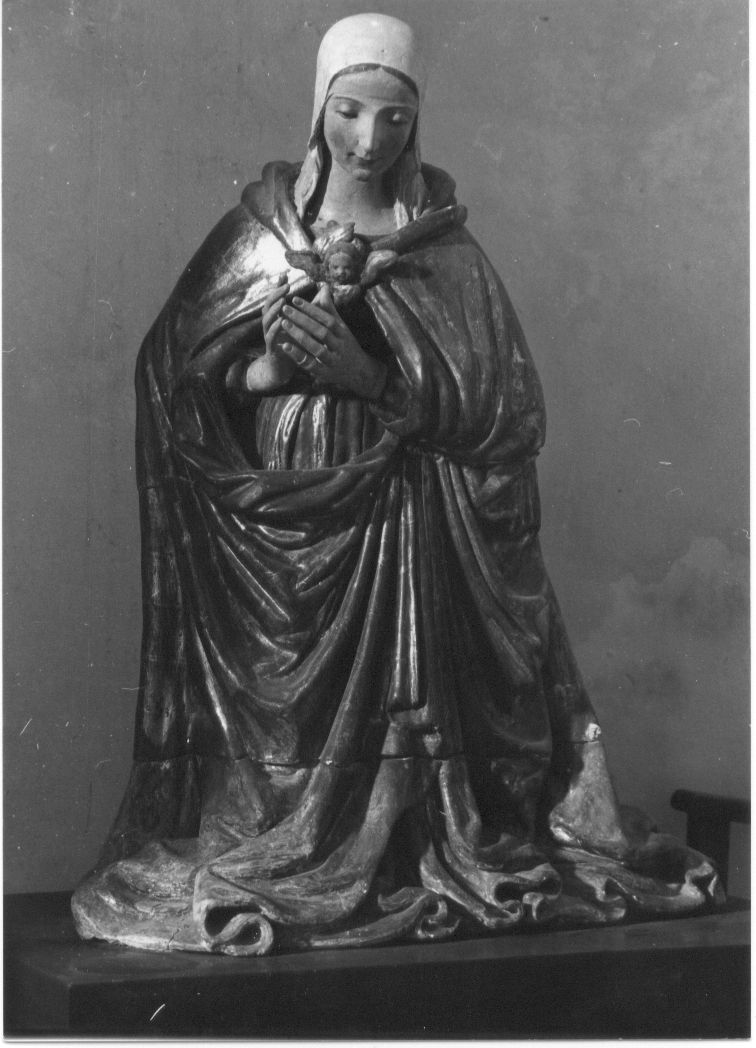 Madonna orante (statua) - ambito abruzzese (seconda metà sec. XVI)