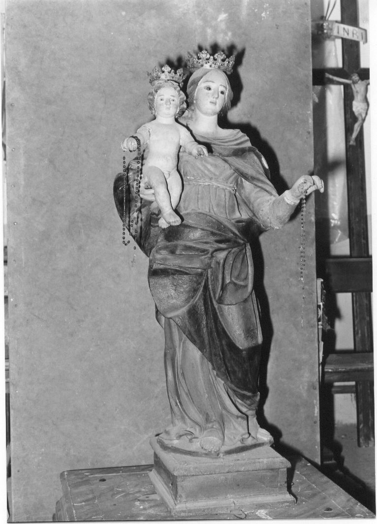 Madonna con Bambino (statua) - ambito italiano (sec. XIX)