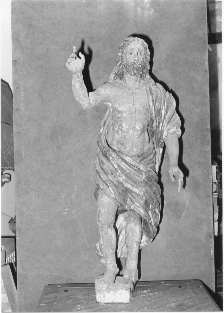 Cristo redentore benedicente (statua) - ambito italiano (sec. I)