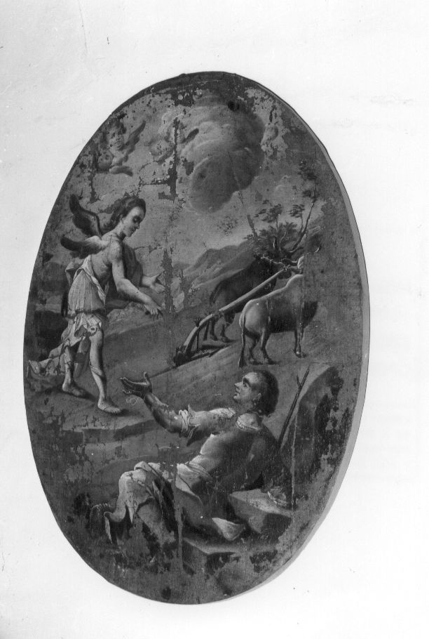 S.Isidoro contadino (dipinto) - ambito italiano (sec. I)