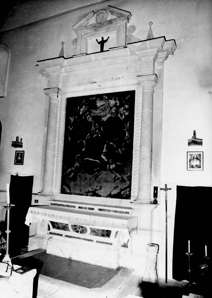 altare maggiore - ambito Italia centrale (seconda metà sec. XVIII)