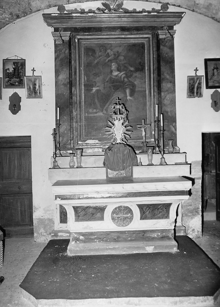 altare maggiore - ambito Italia centrale (sec. XVII)