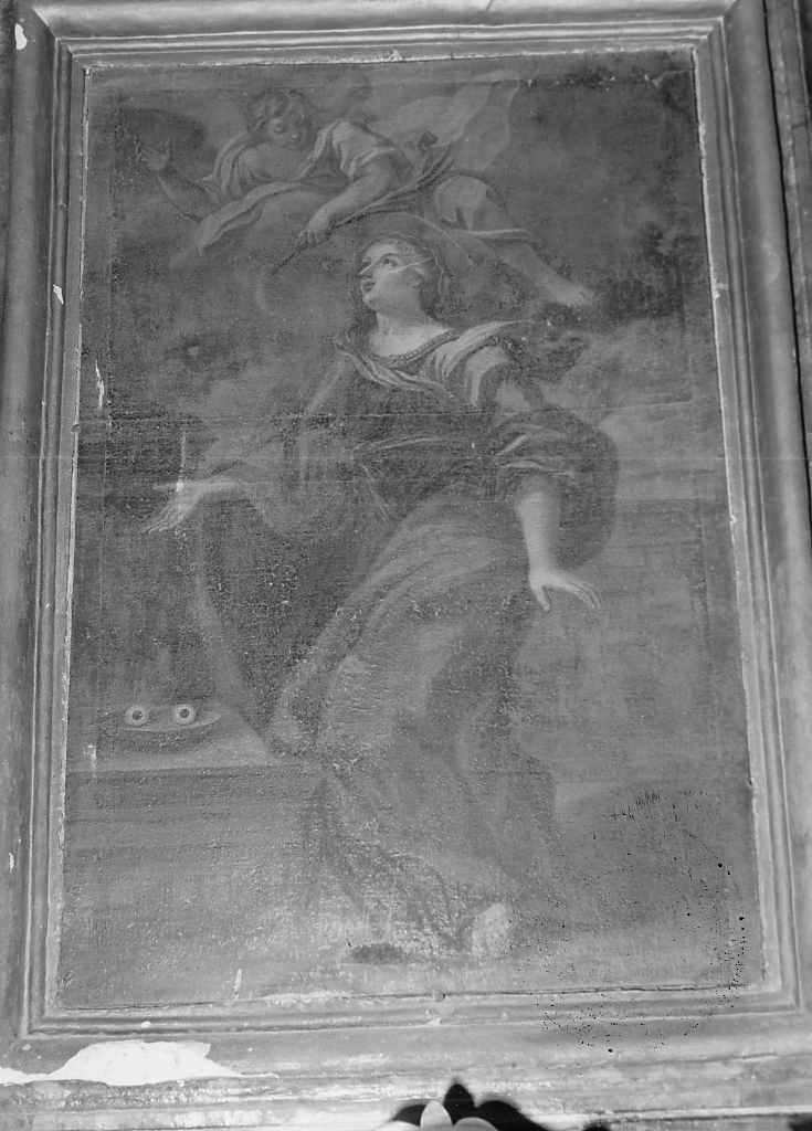 SANTA LUCIA (dipinto) - ambito Italia centrale (sec. XVII)