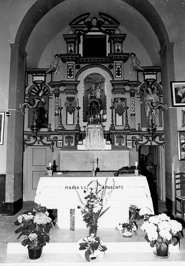 altare maggiore - ambito Italia centrale (sec. XVII)