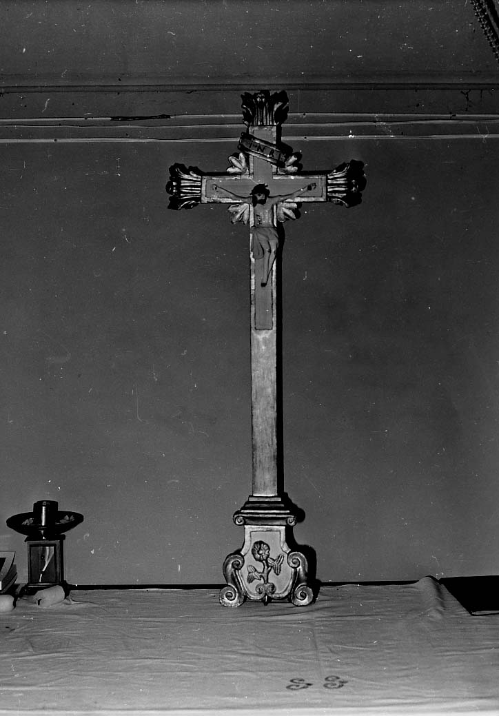 Croce d'altare (scultura) - ambito Italia centrale (sec. XIX)