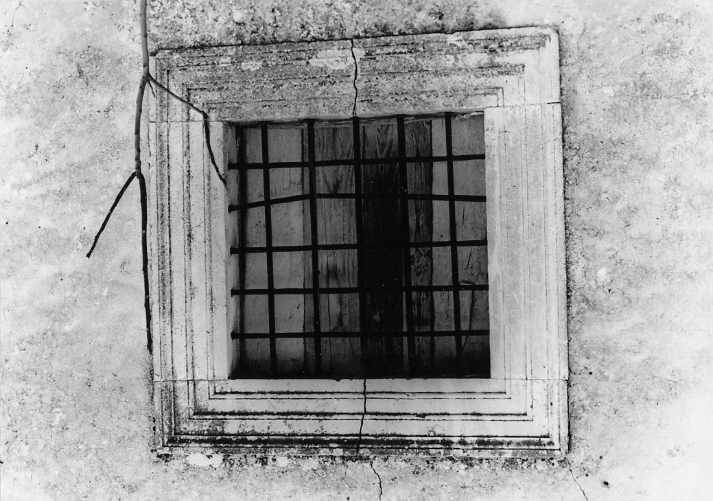 mostra di finestra, serie - ambito Italia centrale (sec. XVII)