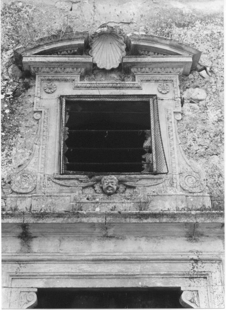 mostra di finestra - ambito Italia centrale (inizio sec. XVII)
