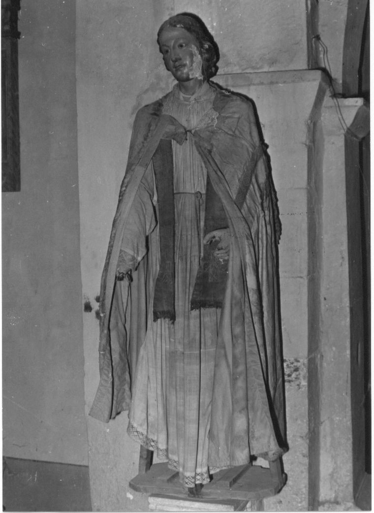 Santo (statua) - ambito Italia centrale (sec. XIX)