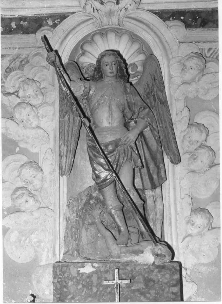 San Michele Arcangelo (statua) - ambito Italia centrale (sec. XVIII)