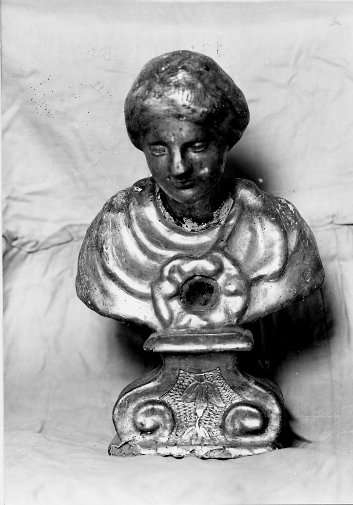 reliquiario - a busto - ambito Italia centrale (sec. XIX)