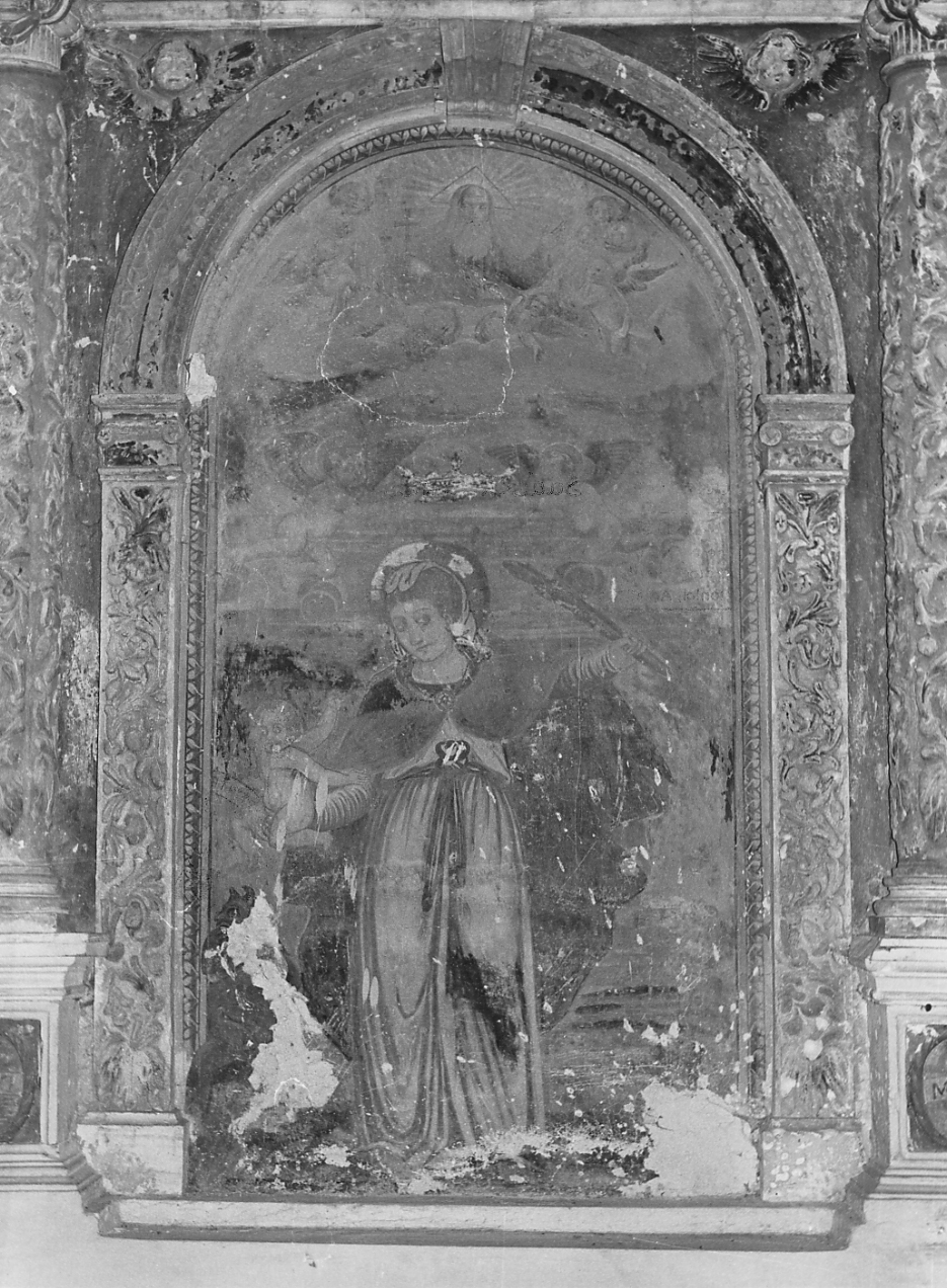Santa Margherita d'Antiochia (dipinto) - ambito abruzzese (ultimo quarto sec. XVII)