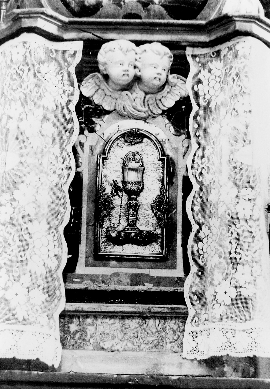 sportello di tabernacolo, opera isolata - ambito abruzzese (sec. XVII)