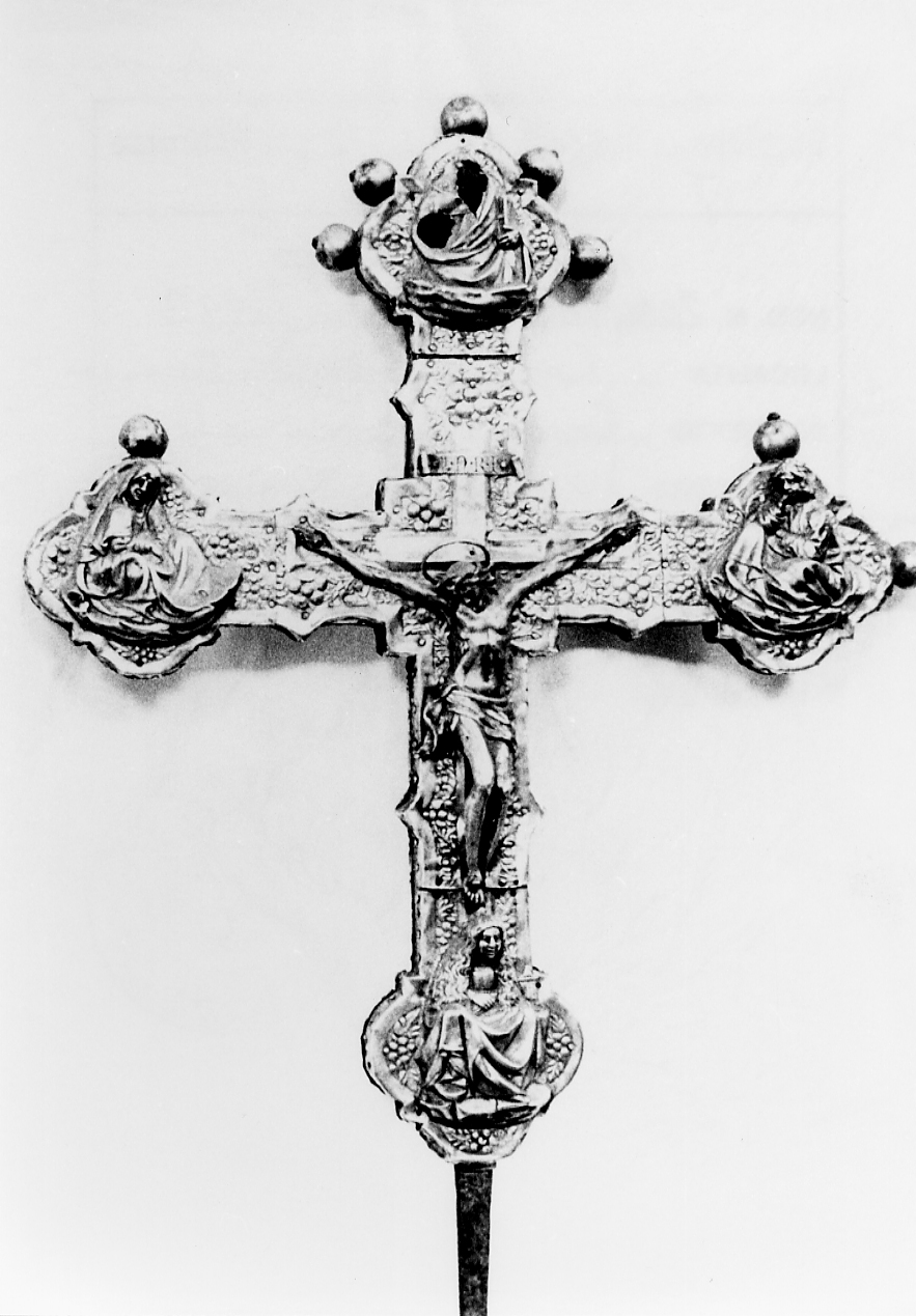 croce processionale - ambito abruzzese (sec. XV)