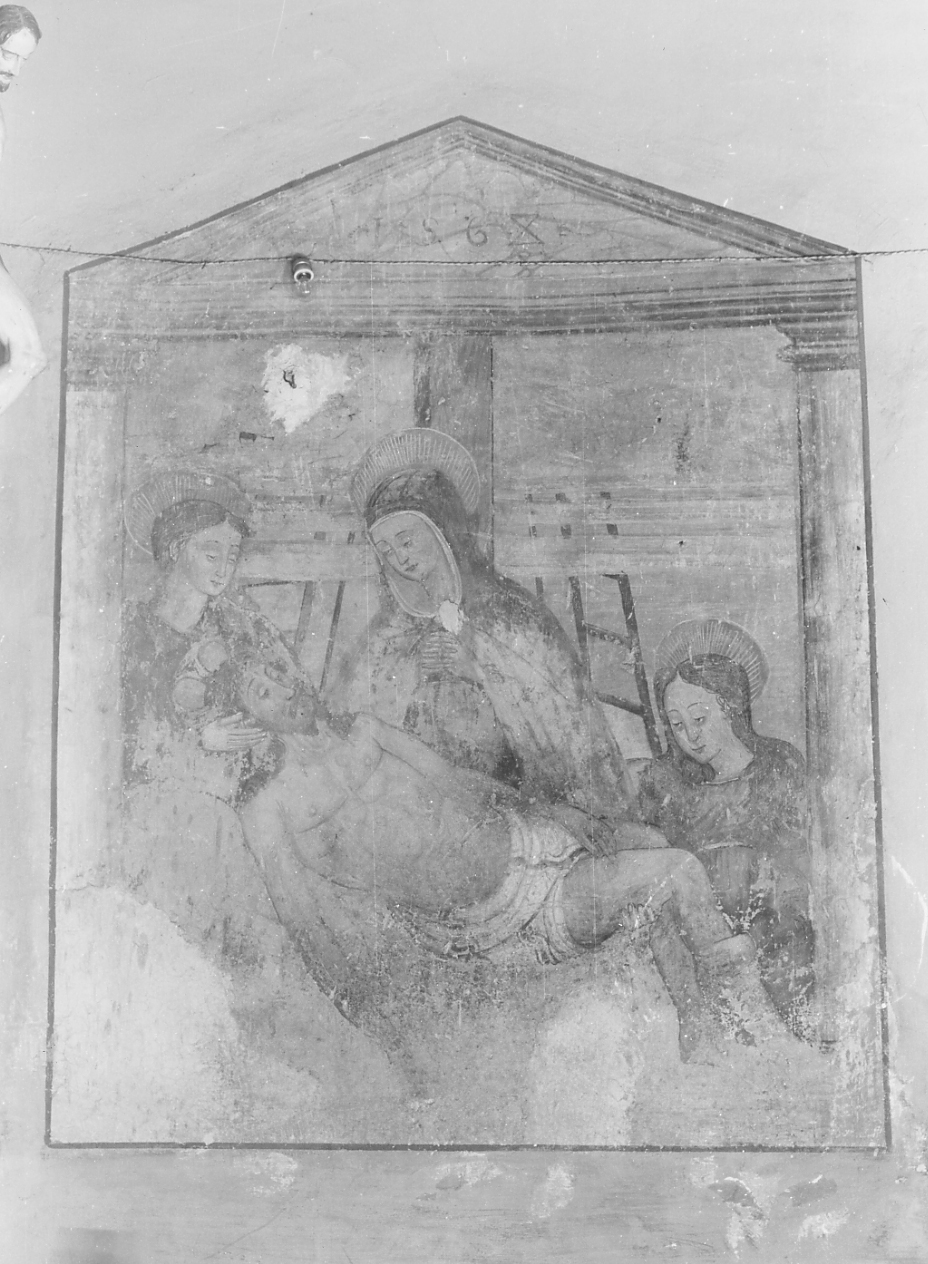 Deposizione di Cristo con Madonna e Sante (dipinto, opera isolata) - ambito abruzzese (sec. XVI)