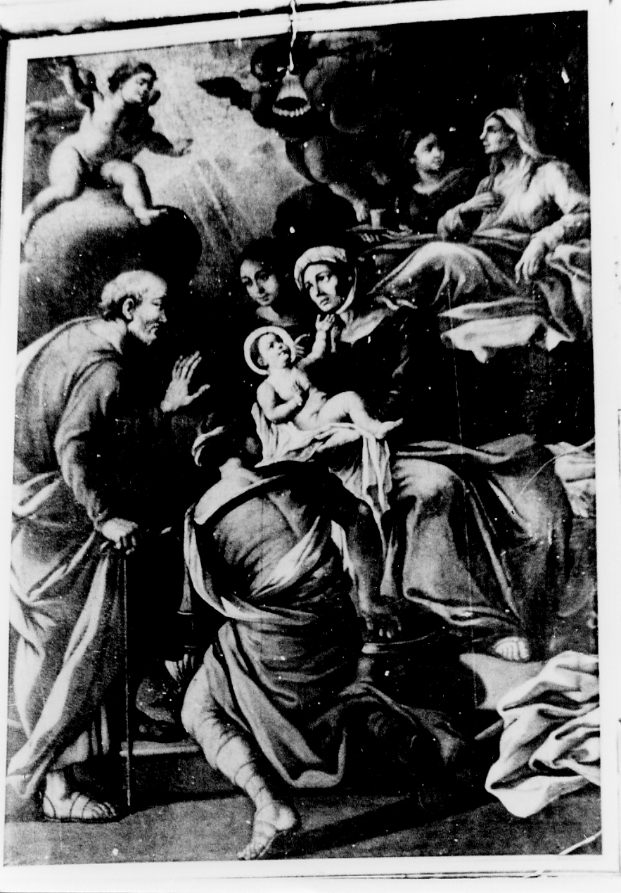 Natività della Vergine (dipinto, opera isolata) - ambito abruzzese (sec. XVII)