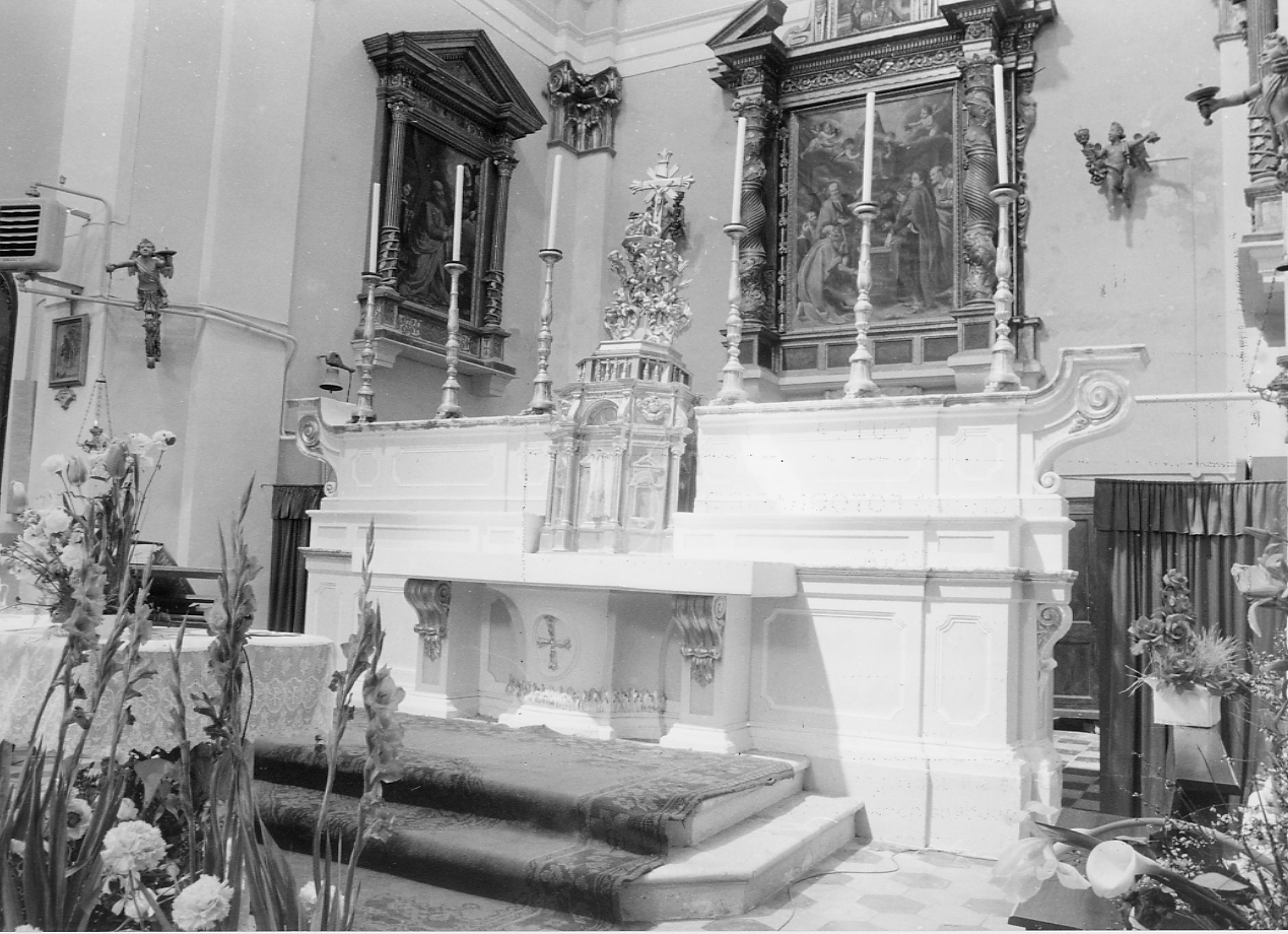 altare maggiore, opera isolata - ambito Italia centrale (sec. XVIII)