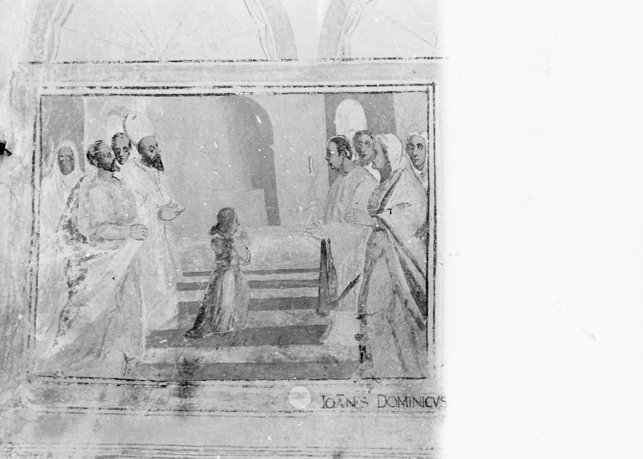 L'entrata al Tempio (dipinto) - ambito abruzzese (sec. XVI)