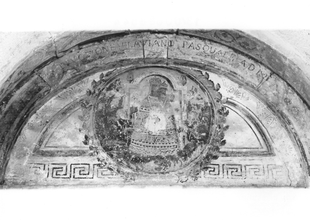 Madonna di Loreto (lunetta, elemento d'insieme) - ambito abruzzese (sec. XIX)