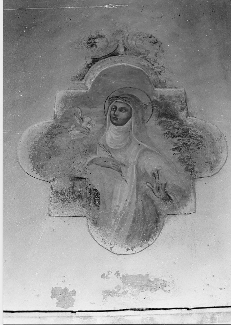 Santa Caterina da Siena (dipinto, opera isolata) - ambito abruzzese (sec. XVII)