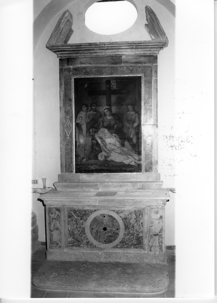 altare, opera isolata - bottega pescolana (secc. XVII/ XVIII)