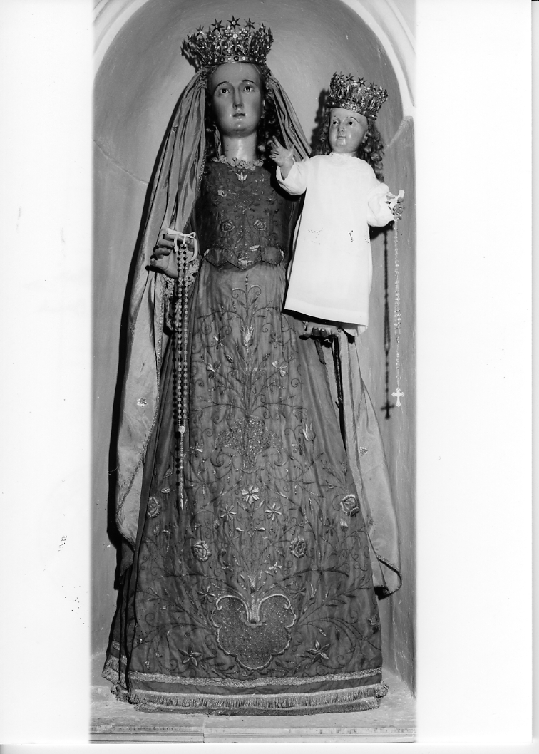 Madonna con Bambino (manichino, opera isolata) - bottega Italia centrale (sec. XIX)
