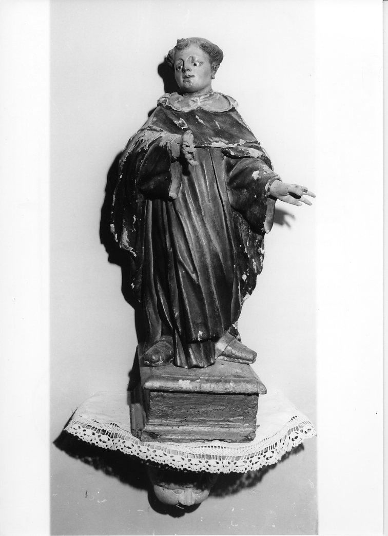 San Luigi (statua, opera isolata) - bottega Italia centro-meridionale (sec. XVII)