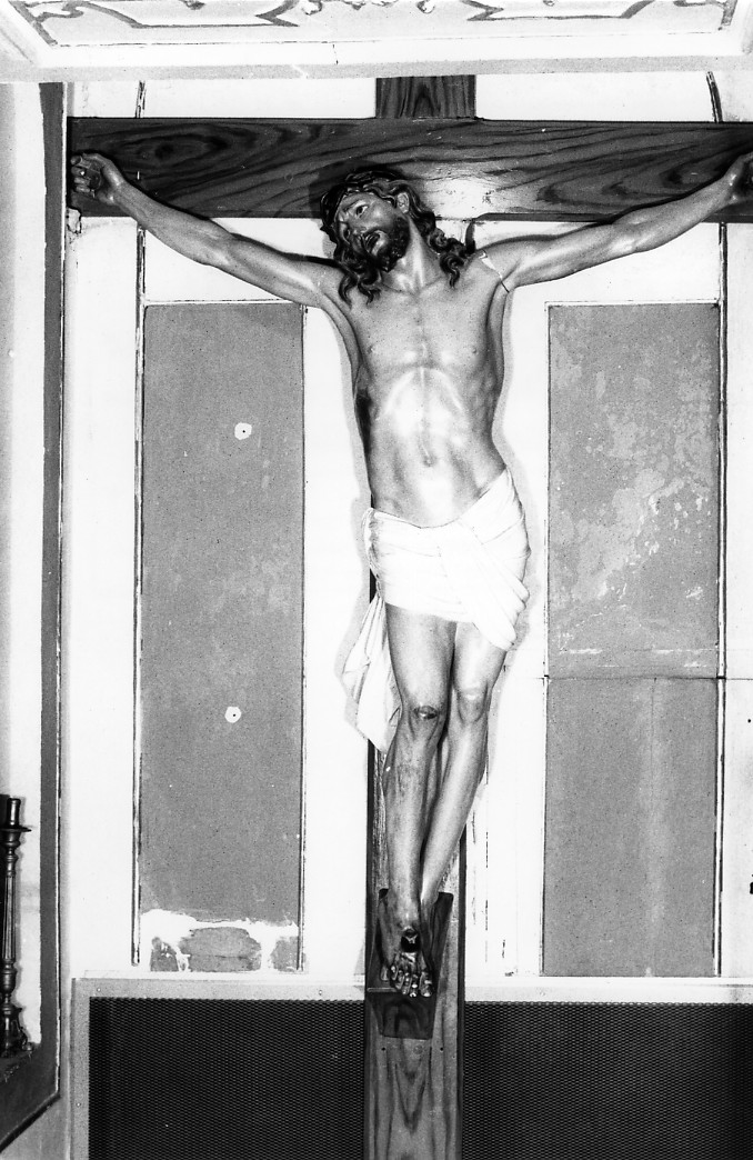 Cristo crocifisso (statua, opera isolata) - ambito Italia centrale (prima metà sec. XX)