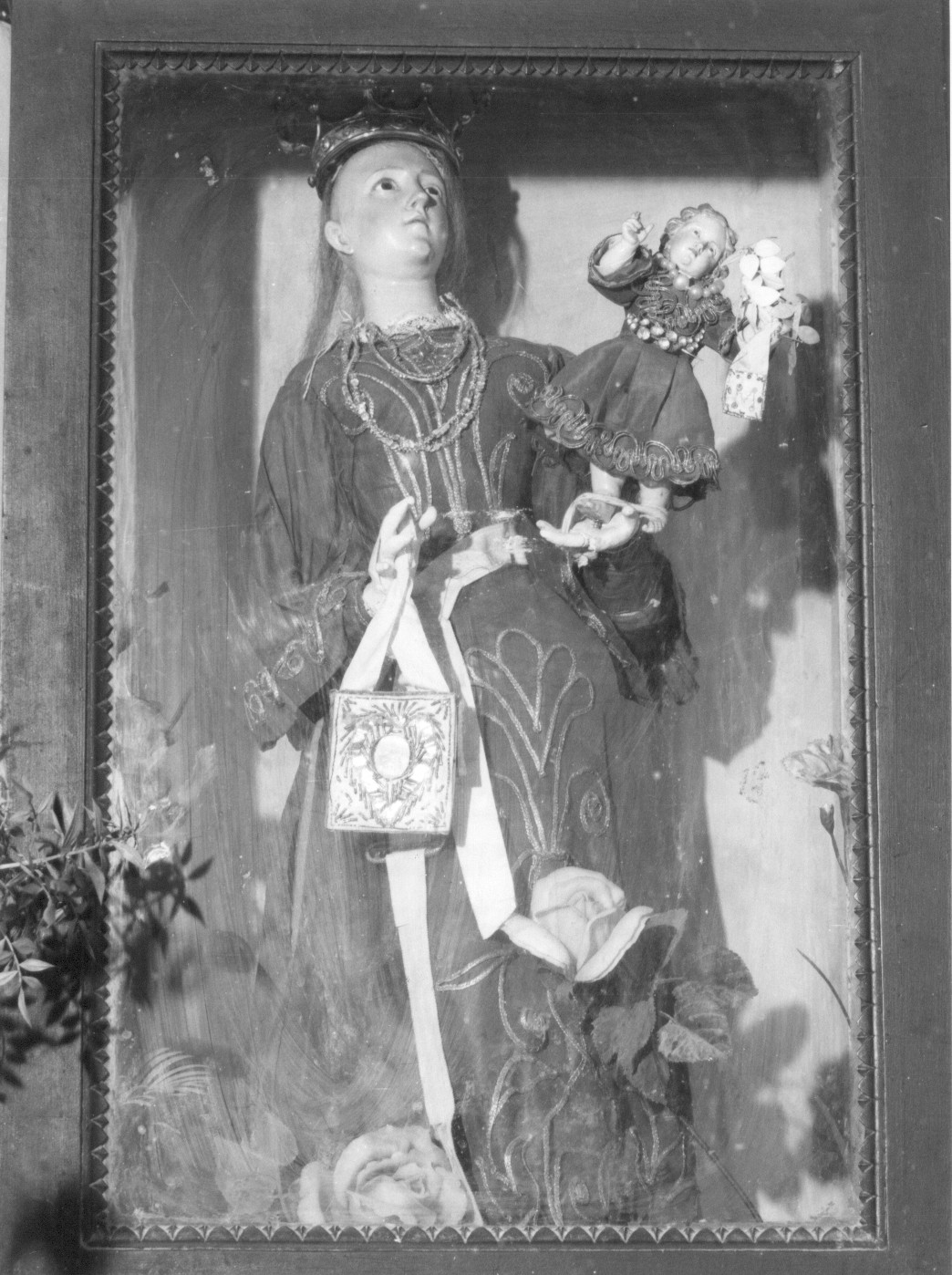 Madonna del Carmelo (statua, opera isolata) - ambito Italia centrale (sec. XVIII)