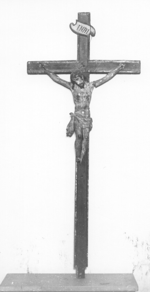 Cristo crocifisso (crocifisso, opera isolata) - ambito Italia centrale (sec. XVIII)