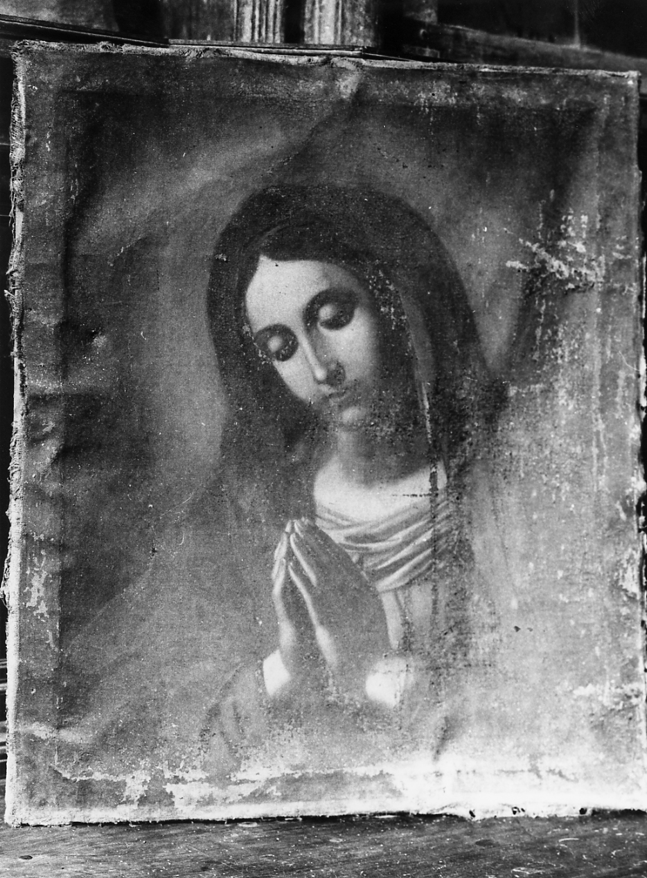 Madonna annunciata (dipinto) - ambito abruzzese (seconda metà sec. XVII)