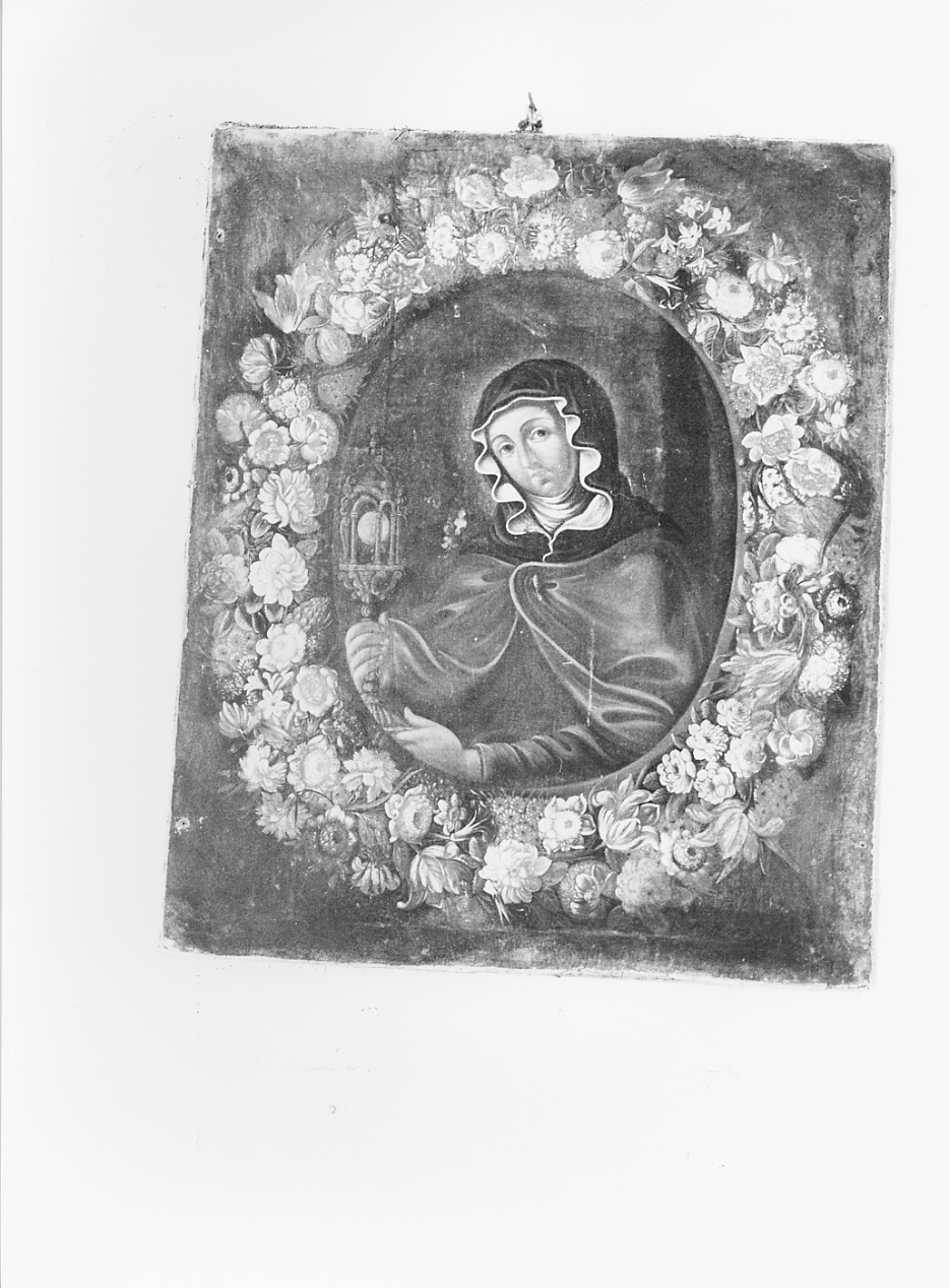 Santa Chiara d'Assisi (dipinto) - ambito abruzzese (seconda metà sec. XVII)