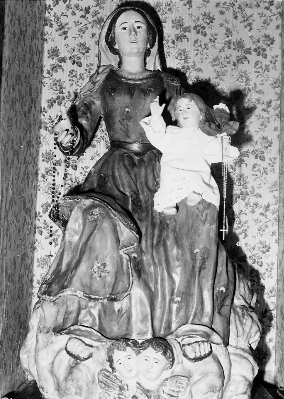 Madonna con Bambino (statua) - ambito Italia centrale (sec. XVIII)