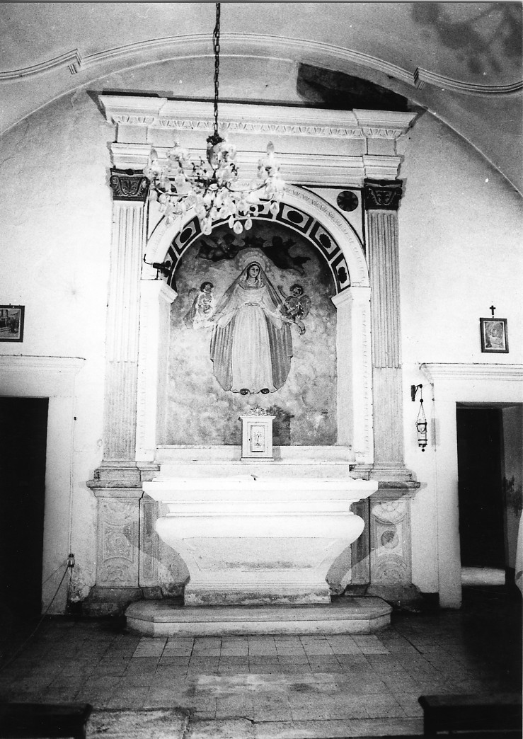 altare maggiore, opera isolata - ambito abruzzese (sec. XVI)