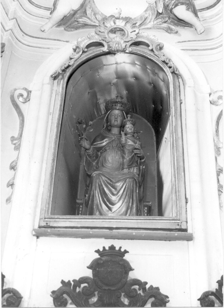 Santa Maria del Borgo (scultura, opera isolata) - ambito abruzzese (sec. XVI)