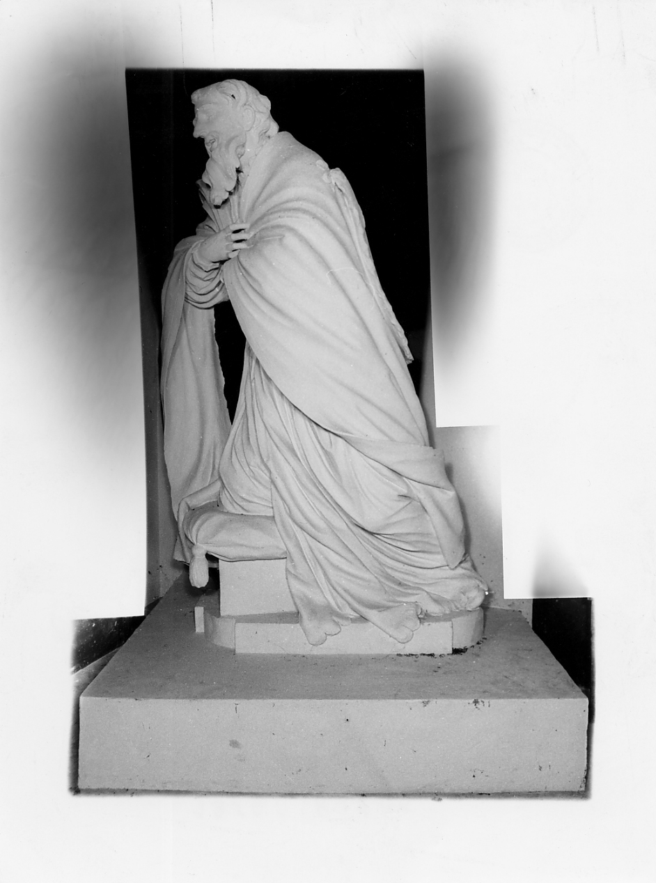 Santo (scultura) di Marino (bottega) - ambito lombardo (sec. XVII)