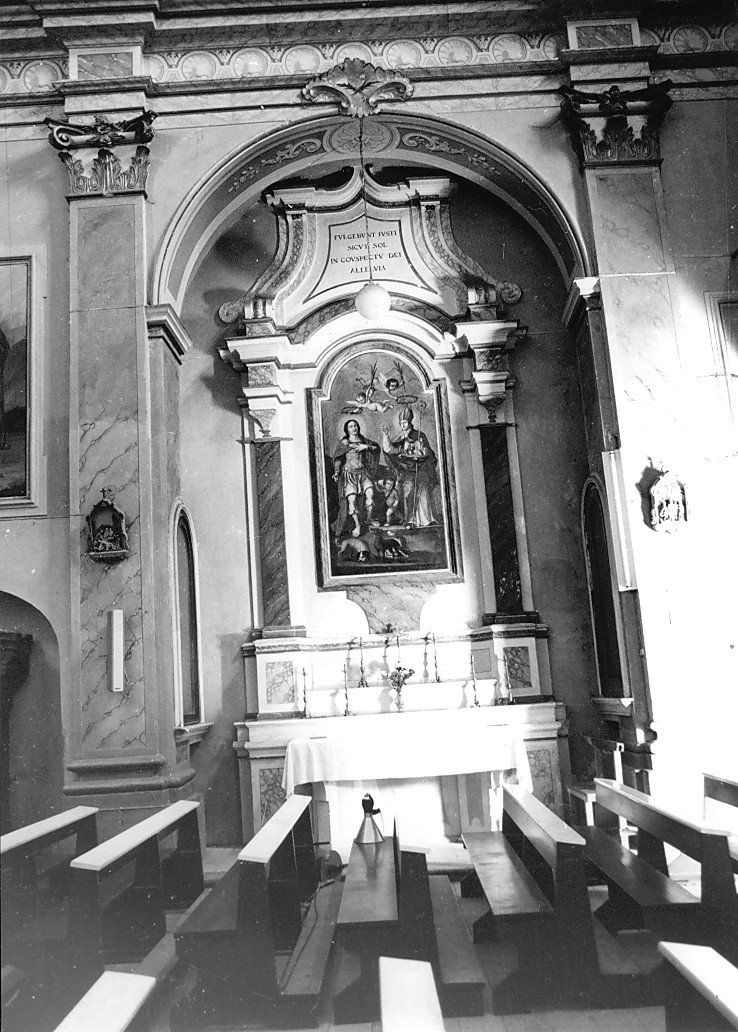 altare - a mensa - ambito abruzzese (seconda metà sec. XVIII)