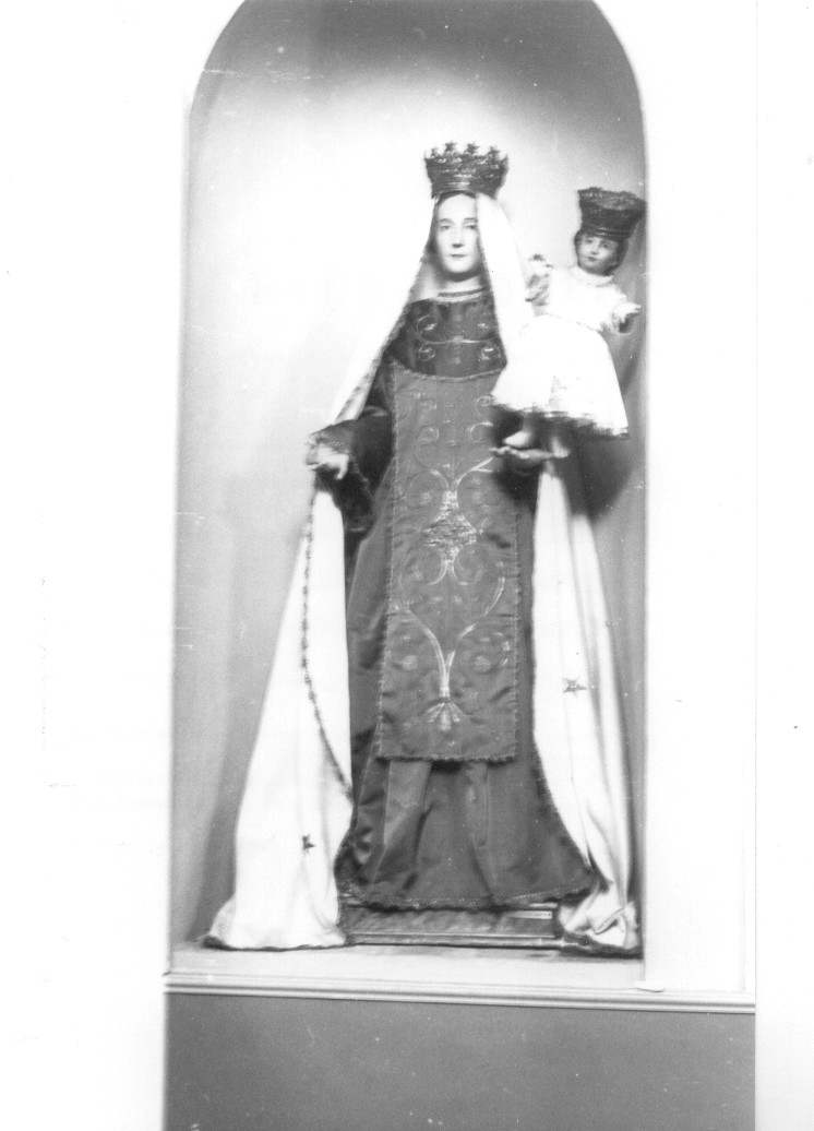 Madonna del Carmelo (statua, opera isolata) - ambito abruzzese (prima metà sec. XIX)