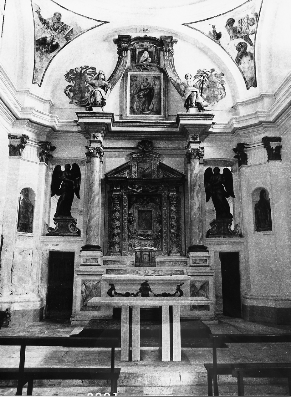 altare maggiore, opera isolata - ambito abruzzese (sec. XVIII)