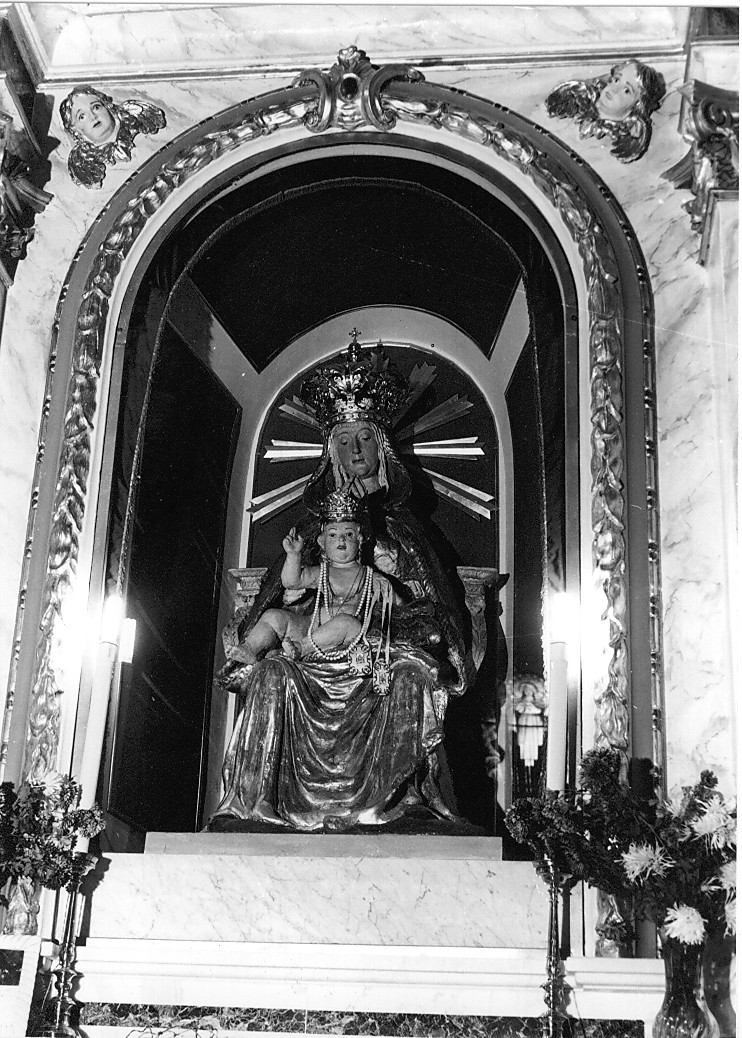 Madonna del Carmelo (statua, opera isolata) - ambito Italia centrale (sec. XVII)