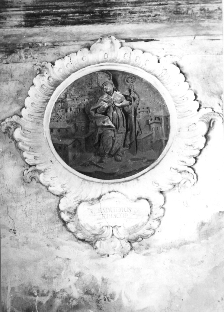 Sant'Emidio Vescovo (scultura) - ambito abruzzese (sec. XVIII)