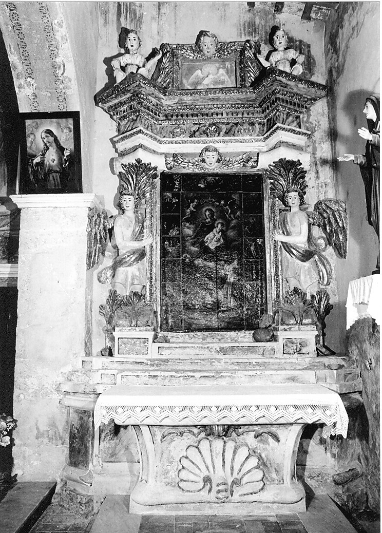 altare - ambito abruzzese (sec. XVII)