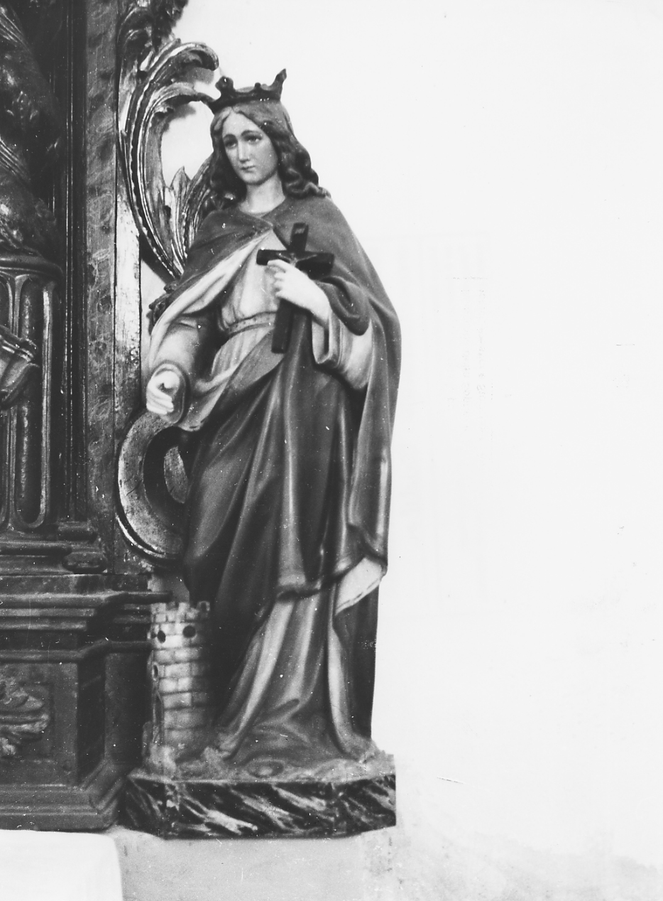 Santa Barbara (statua, opera isolata) - bottega abruzzese (sec. XIX)