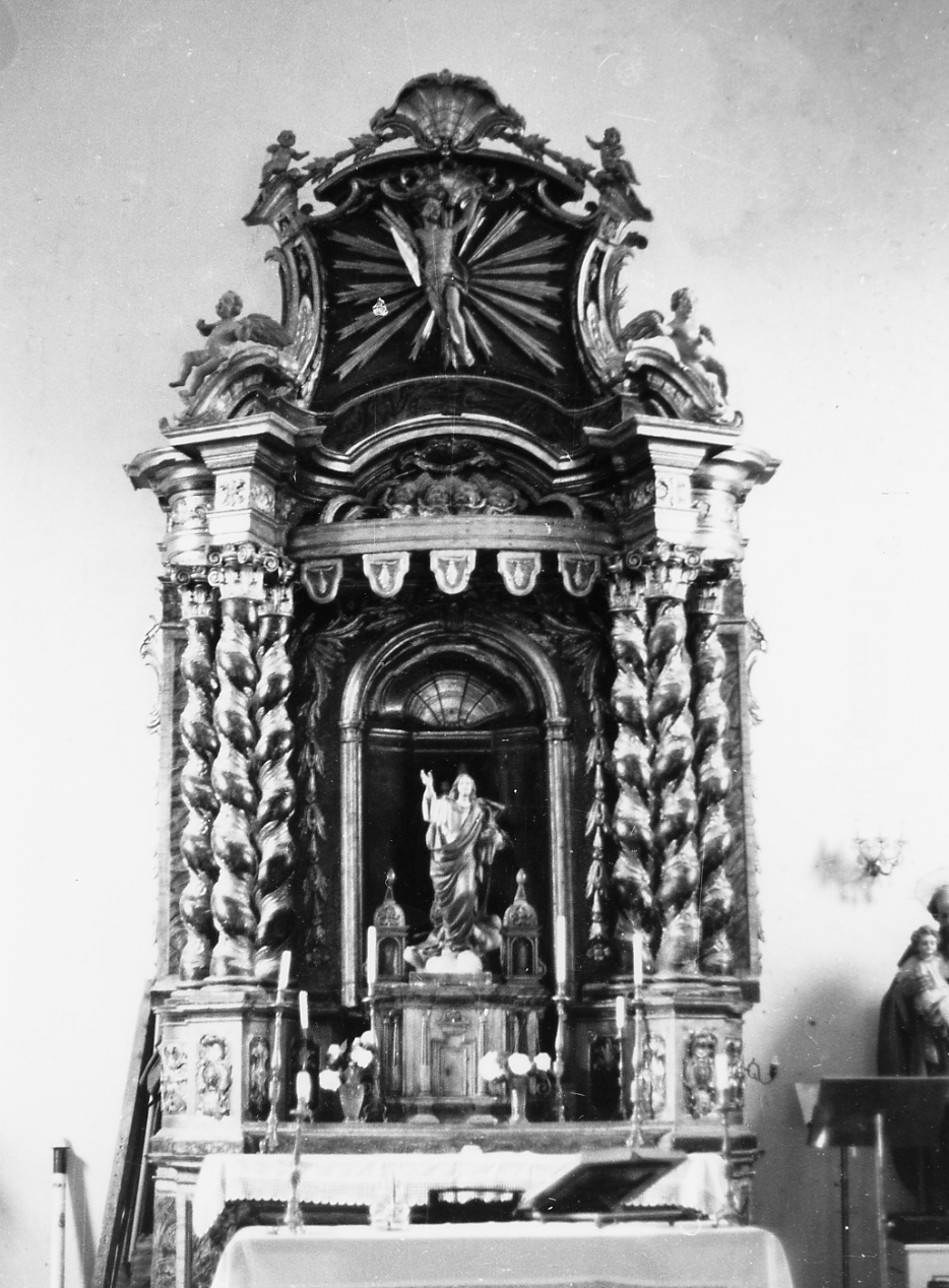 altare maggiore, opera isolata - bottega abruzzese (sec. XVIII)