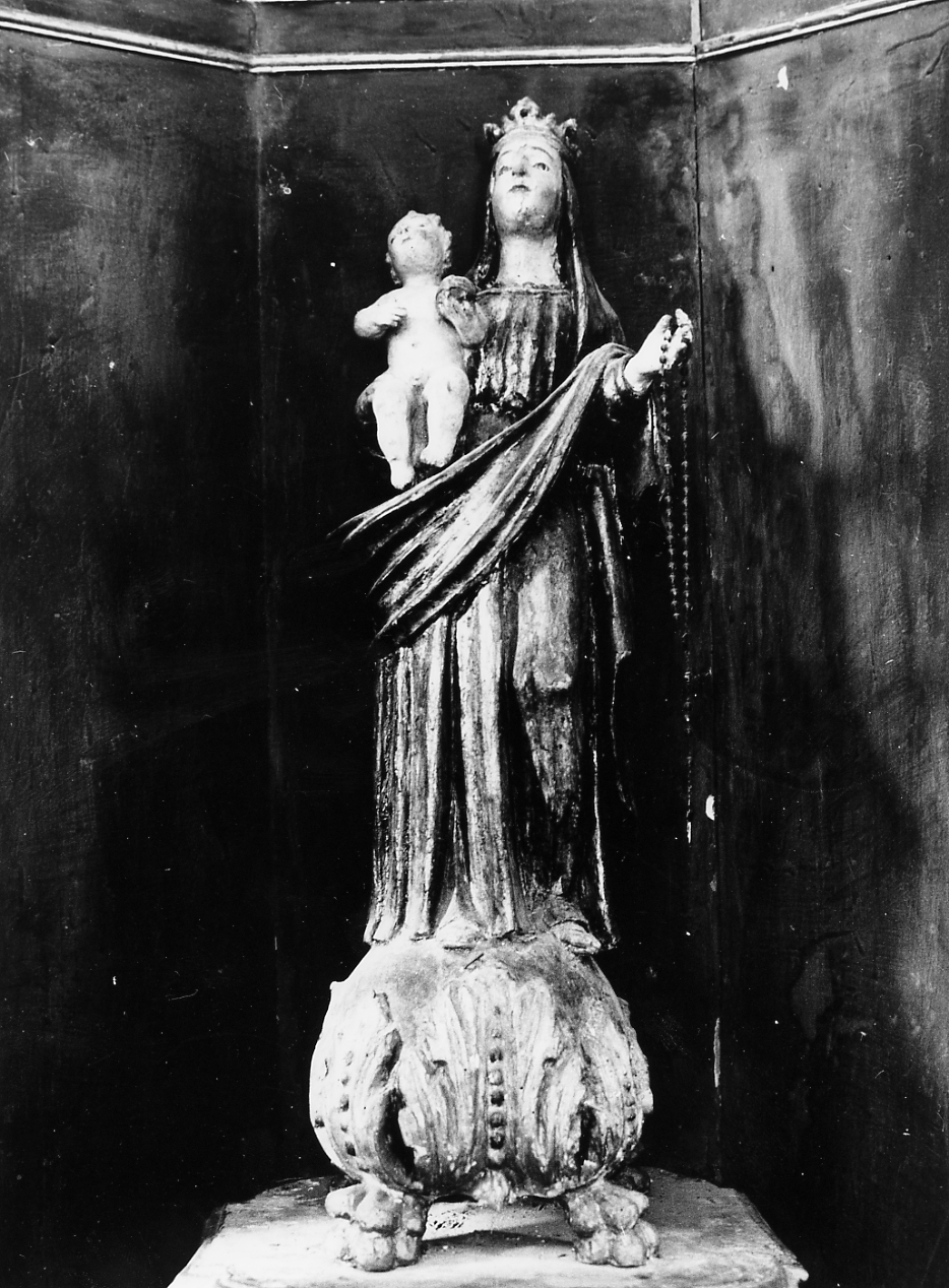 Maria Vergine (statua, opera isolata) di Di Pio Simeone (sec. XVIII)