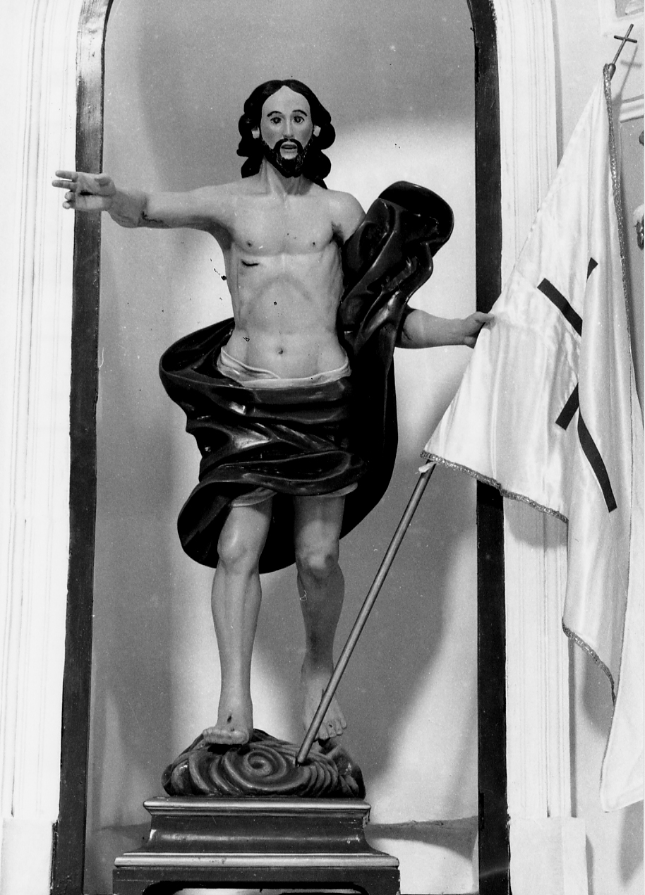 Cristo Salvatore (statua, opera isolata) - bottega Italia centrale (sec. XIX)
