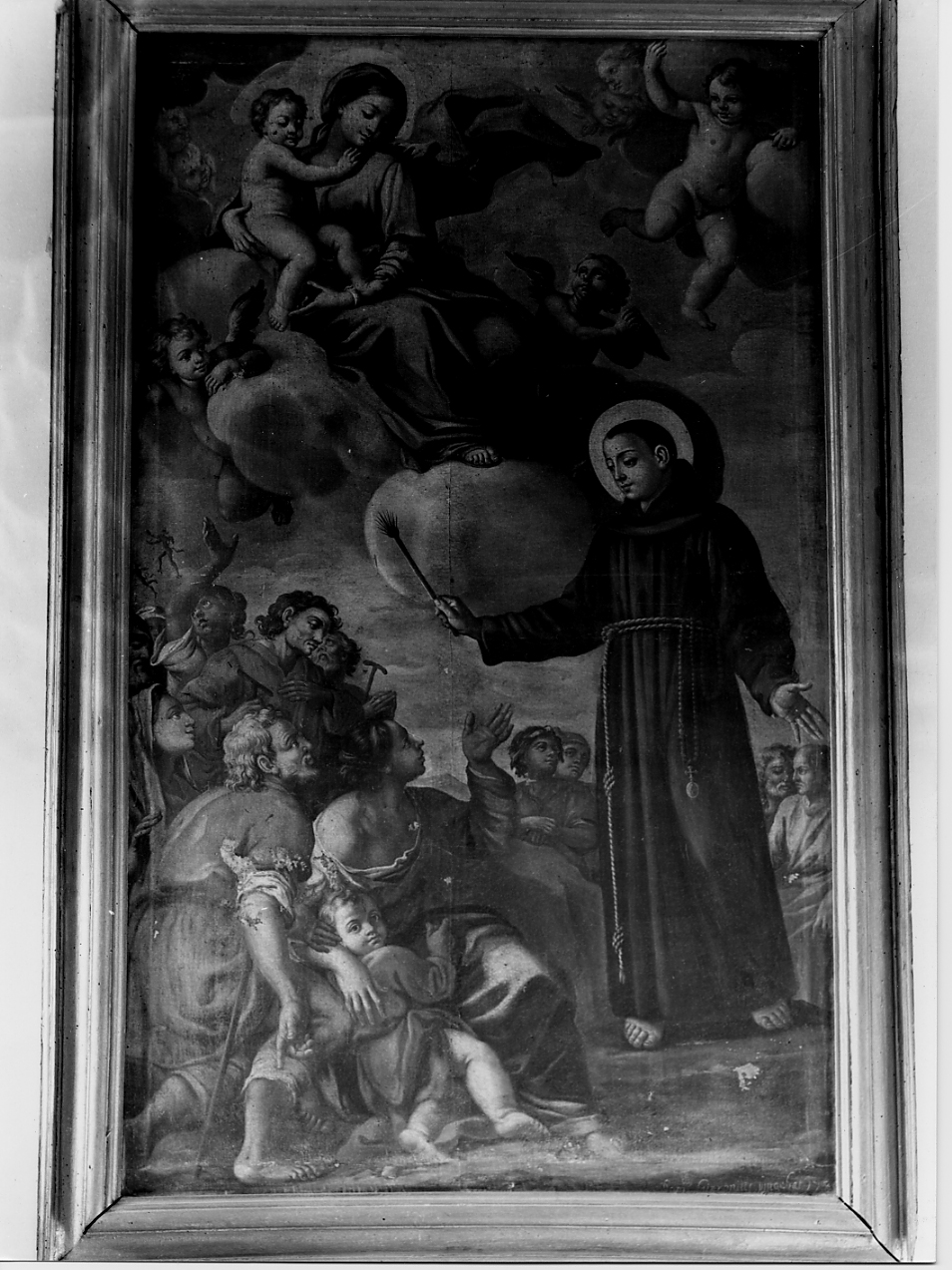 San Francesco Solano (dipinto, opera isolata) di Gizzonio Domenico (sec. XVIII)